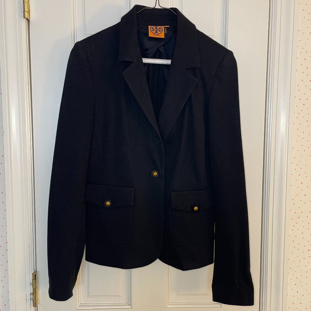 Tory Burch Navy Blue Blazer Size XS